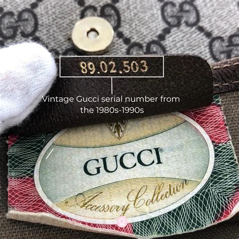 when did gucci start using serial numbers|how to check Gucci serial numbers.